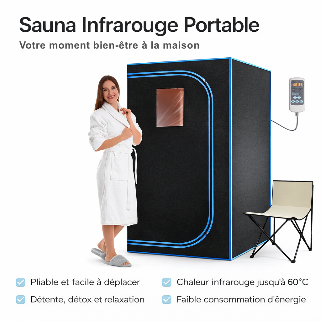 Domario Sauna Infrarouge Portable